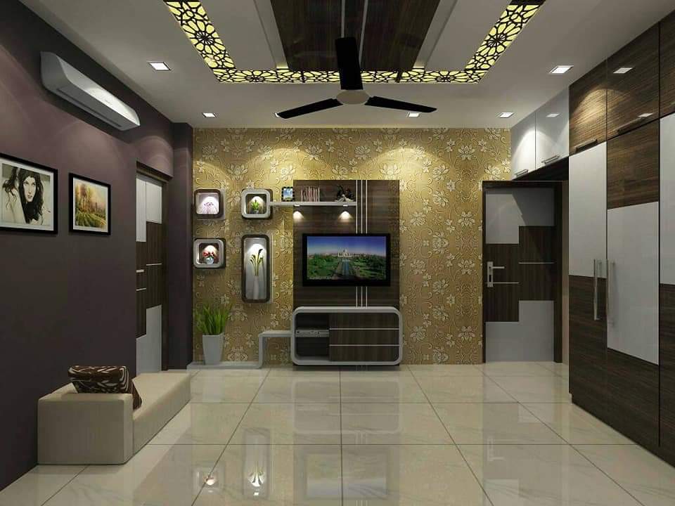 Smart Spacious Living area design